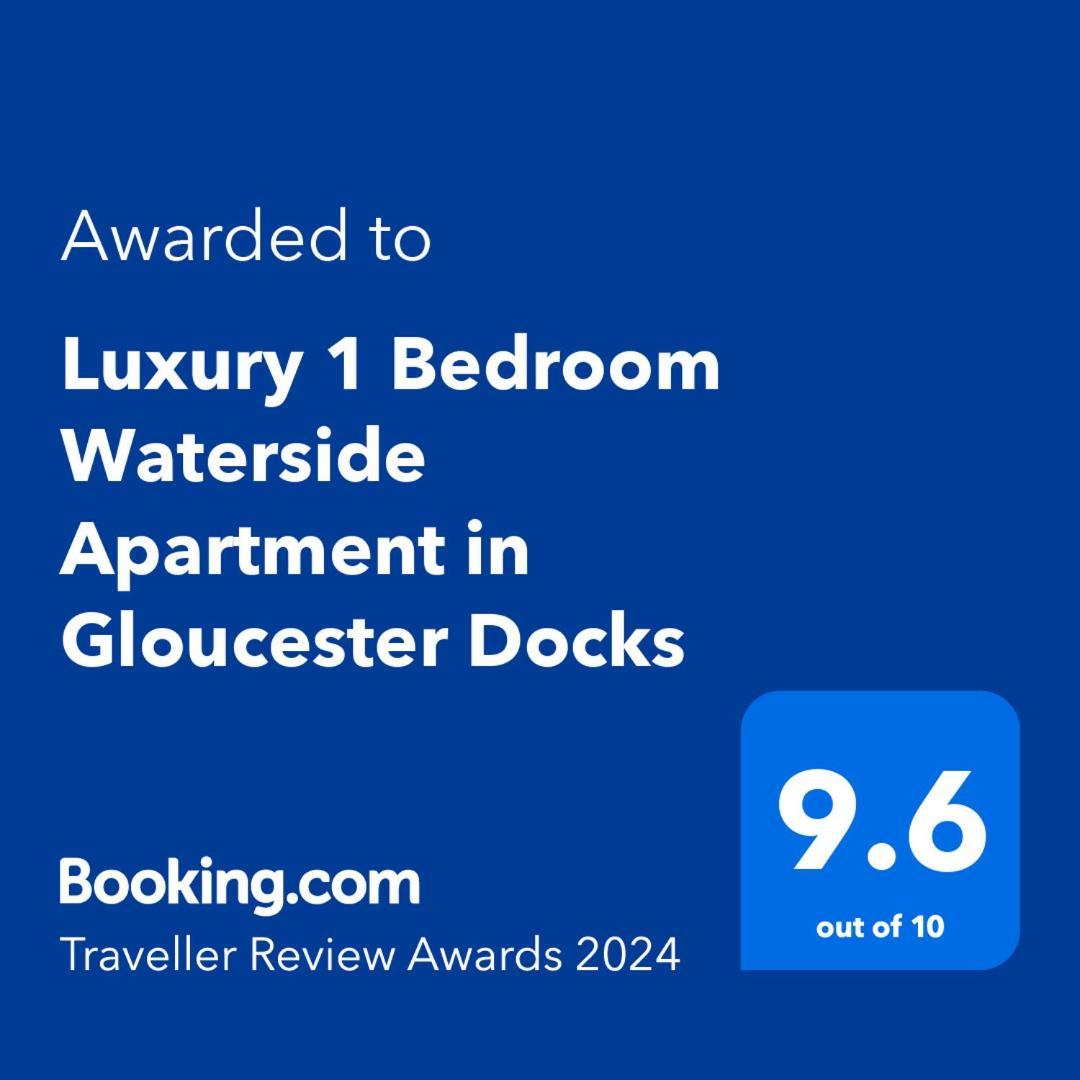 Luxury 1 Bedroom Waterside Apartment In Gloucester Docks Eksteriør bilde